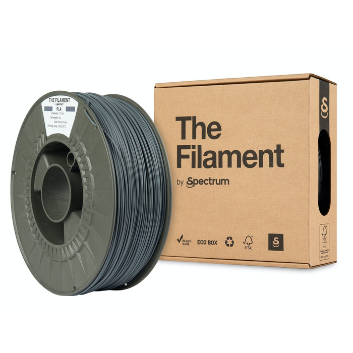The Filament PLA 1,75 mm Basalt grey 1kg - Spectrum