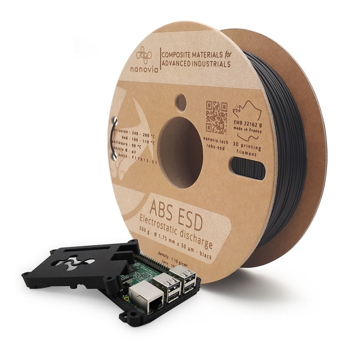 Filament ESD anti-électrostatique Nanovia 1.75 mm - 500g