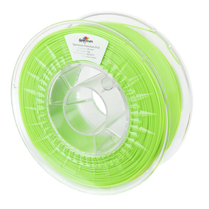 Bobine PLA vert fluo Spectrum 1 kg - 1,75 mm