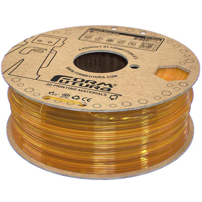 Fil PETG jaune translucide 1kg FormFutura 1,75 mm