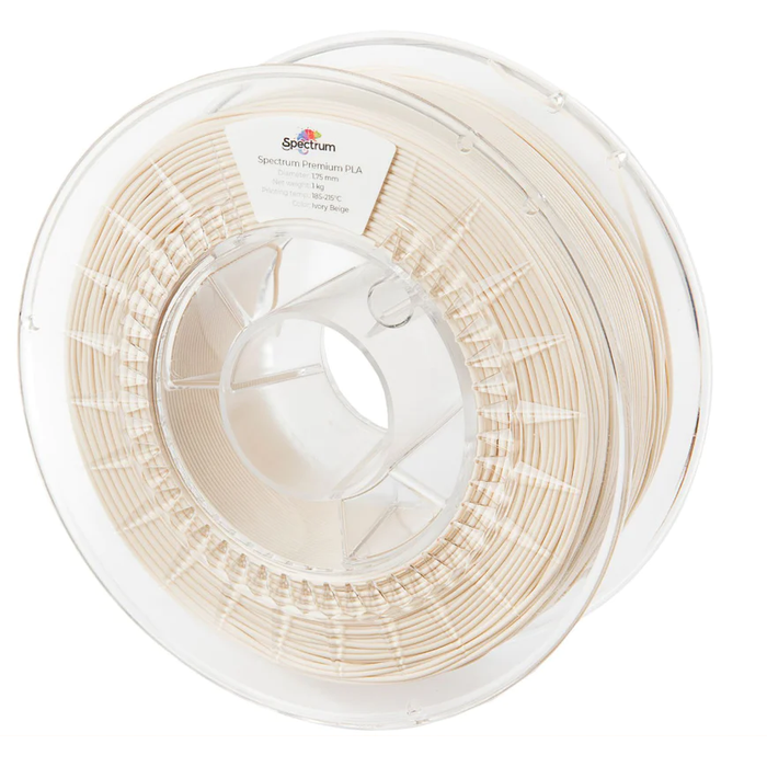 PLA beige ivoire Spectrum Premium 1 kg - 1,75 mm