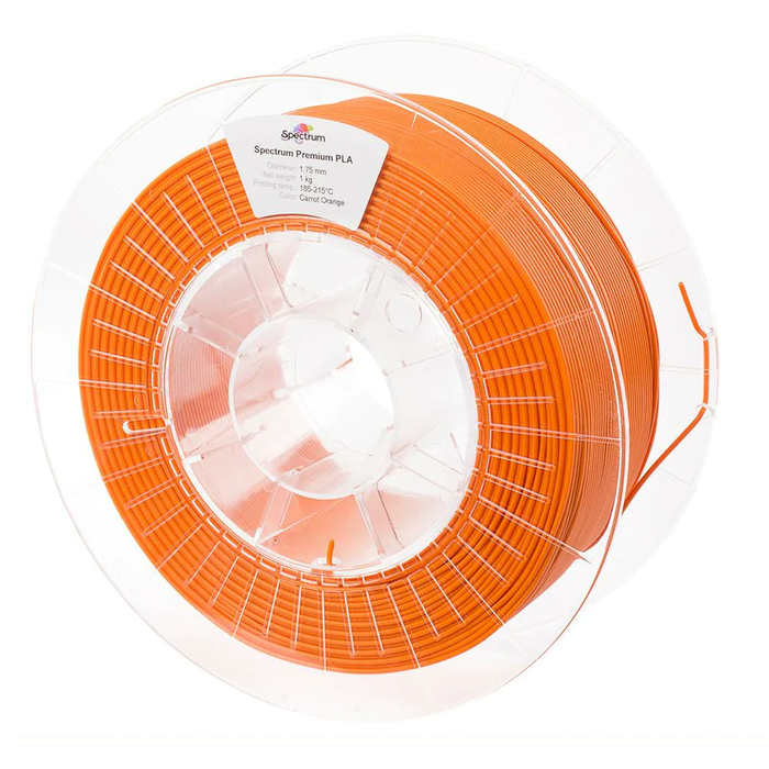 Fil PLA orange carotte Spectrum 1 kg - 1,75 mm