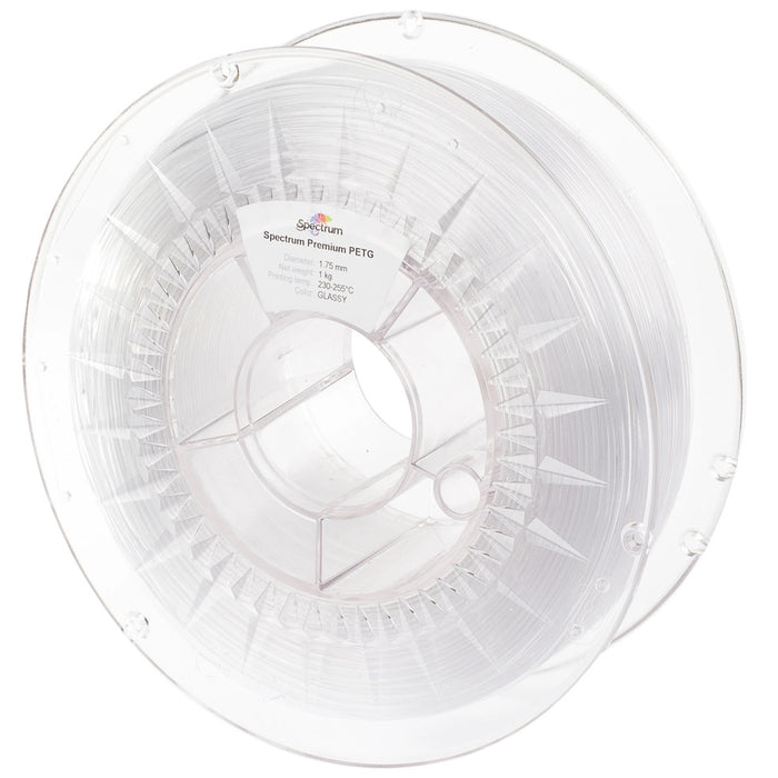 Fil PETG Translucide Glassy Spectrum 1kg 1,75 mm