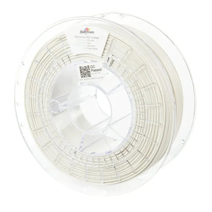 Fil PETG MAT Blanc 1.75 mm 1kg  Polar White Spectrum