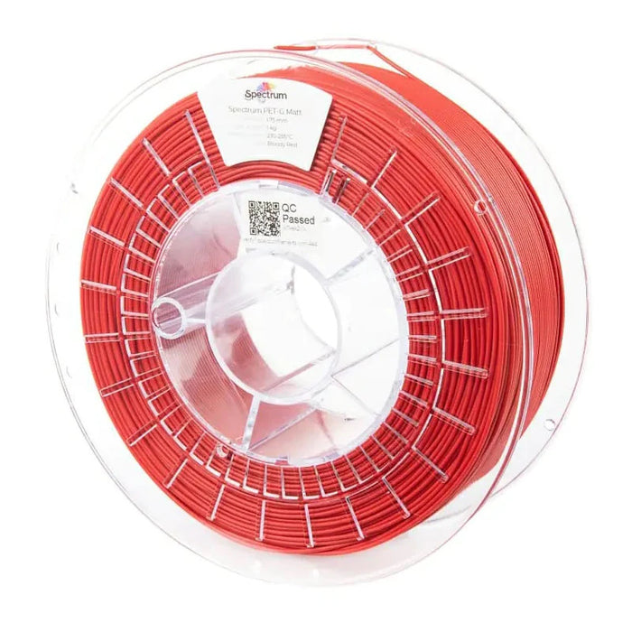 Filament PET-G MATT Spectrum 1.75mm Bloody Red rouge - 1kg