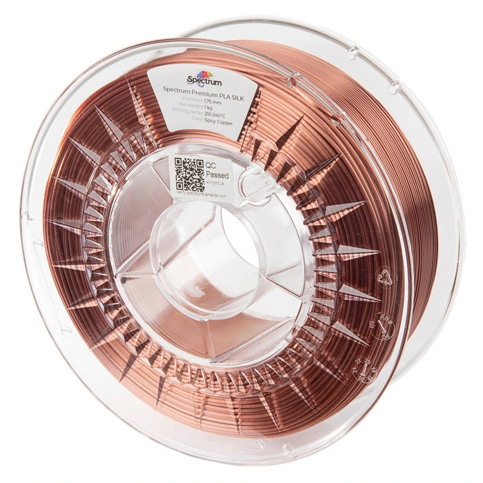 Filament PLA 1.75 mm Silk Cuivre Spicy Copper 1kg - Spectrum