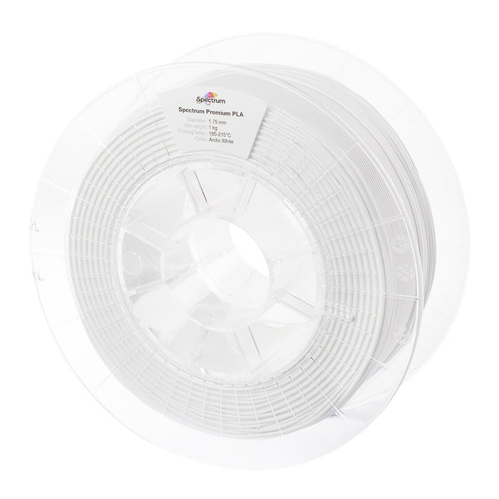 Bobine PLA blanc arctique Spectrum 1 kg - 1,75 mm