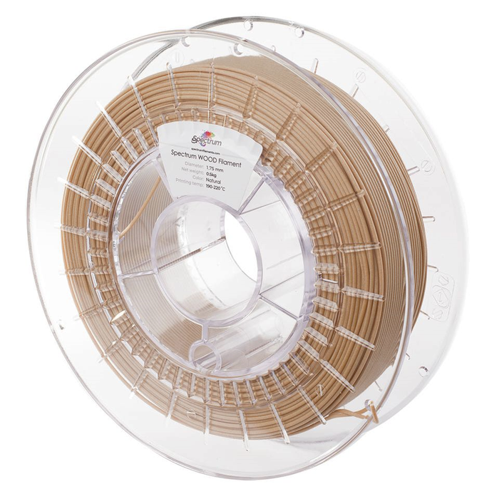 Filament Bois Spectrum naturel 1.75mm 0.5kg