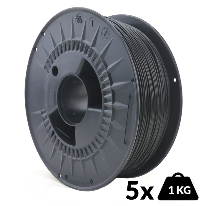 Pack 5x 1kg PLA Noir Arianeplast 1.75 mm