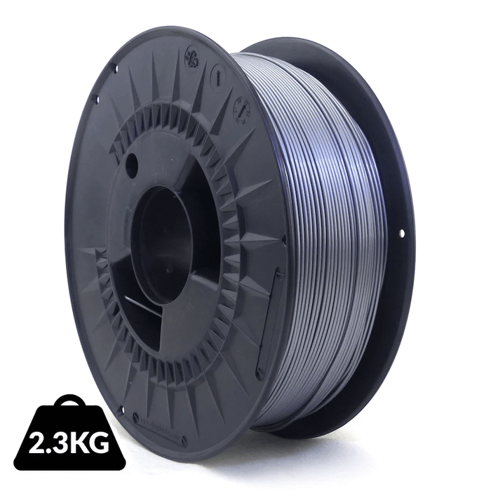 Fil 3D PETG 1.75 mm argent 2,3 kg - arianeplast