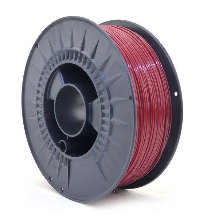 Filament PETG rouge métallisé Arianeplast 1kg 1.75 mm