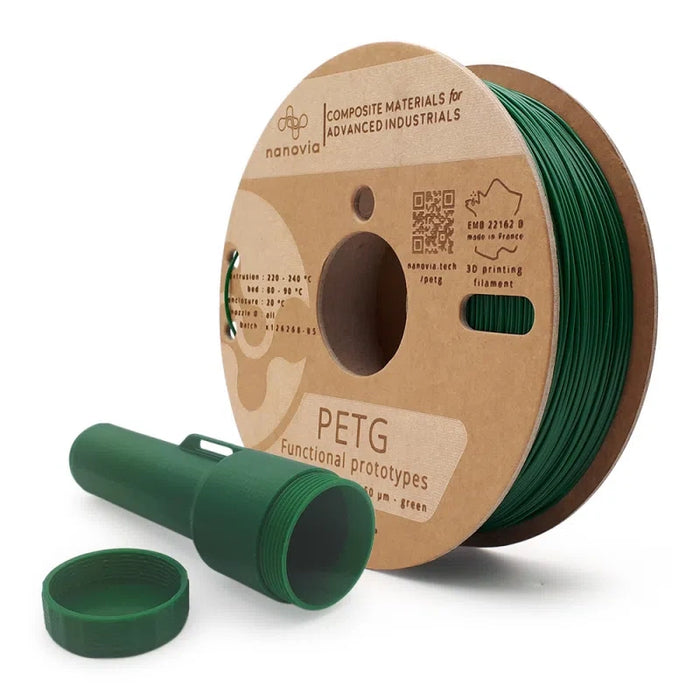 Filament Nanovia PETG Vert - 1.75mm 750g