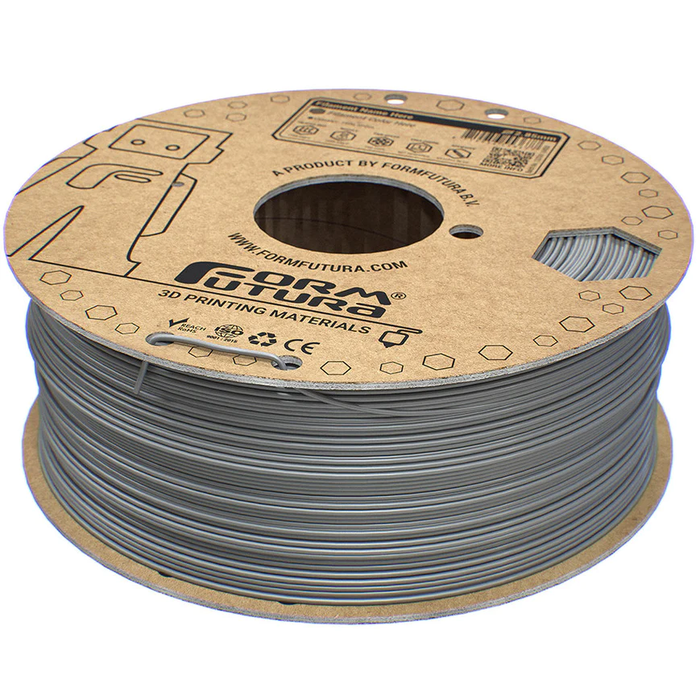 Filament PLA 1,75 mm gris aluminium FormFutura EasyFil 1 kg