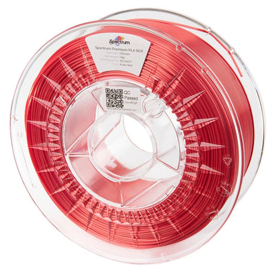 PLA 1.75 mm Brillant Silk Spectrum 1kg : Rouge Ruby Red
