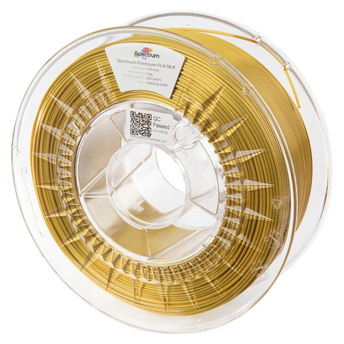 PLA 1.75 mm SILK Glossy Or Glorious Gold 1.75 mm - Spectrum