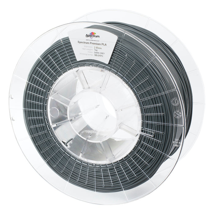 Filament PLA 2,85 mm Gris foncé Spectrum 1 kg
