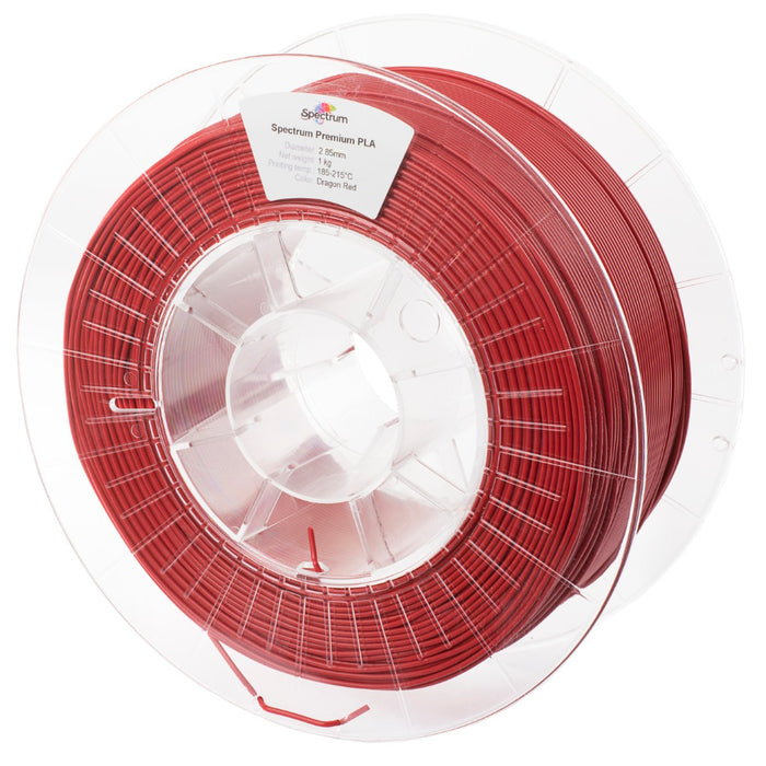 PLA 2,85 mm Rouge Foncé Spectrum Dragon Red - 1kg