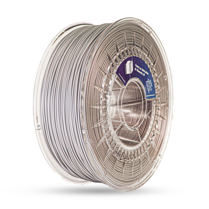 Fil PLA Argent Rose Francofil 1.75mm  1kg - Fabriqué en France