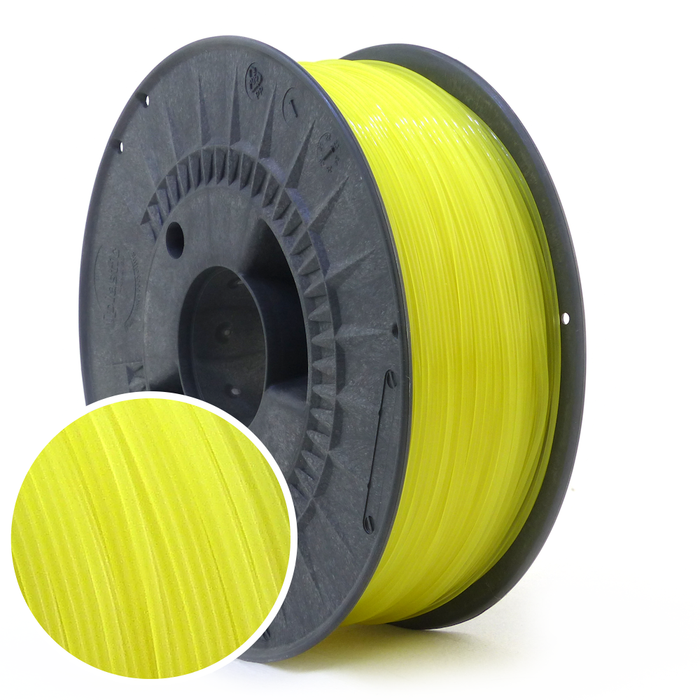PLA Jaune translucide 1 kg Arianeplast - 1,75 mm