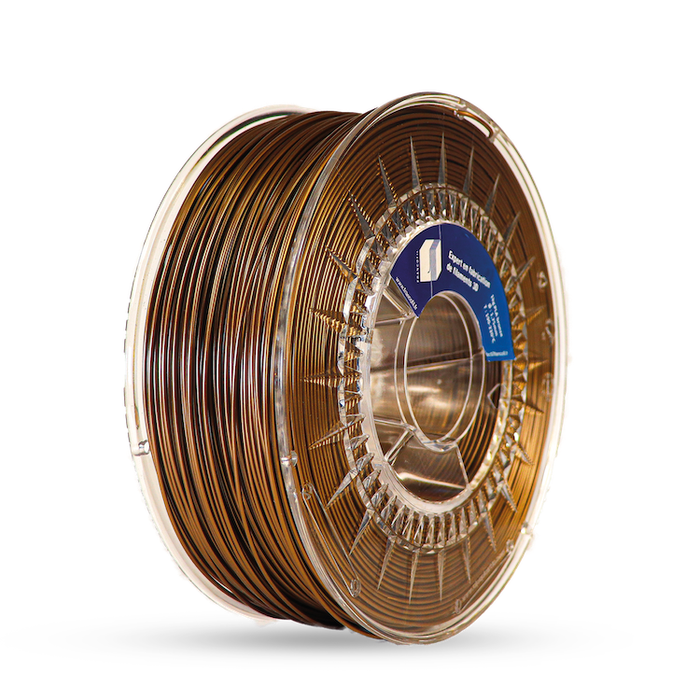 Filament PLA Bronze Francofil 1.75mm  1kg - Fabriqué en France