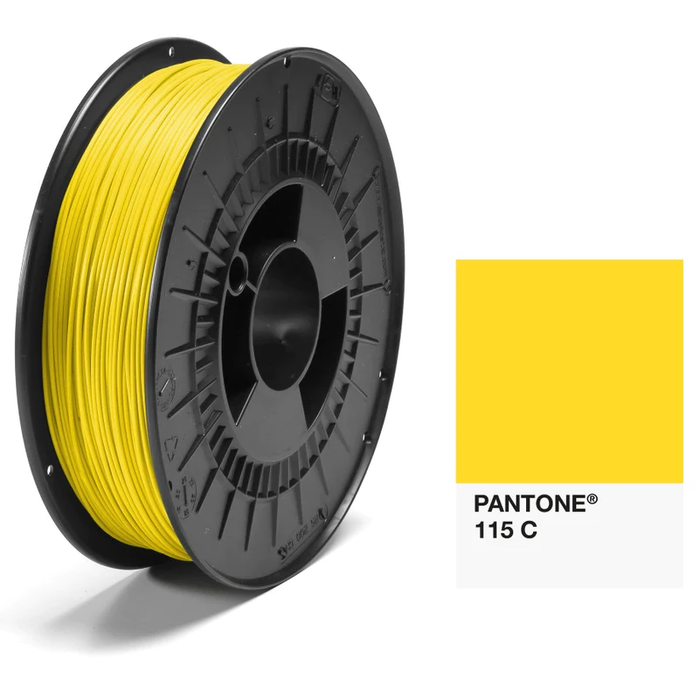 PLA Pantone® 115 C Jaune 1.75 mm FiberForce -750g