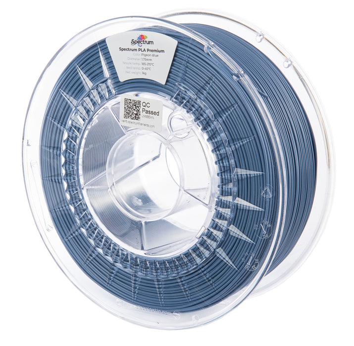 Bobine PLA Bleu Pigeon Spectrum 1 kg - 1,75 mm