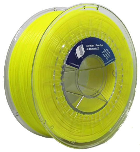 Bobine PLA jaune fluo RAL 1026 1kg Francofil 1,75mm