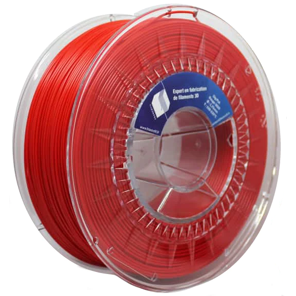PLA Rouge RAL 3020 1.75mm Francofil 1kg - Fabriqué en France