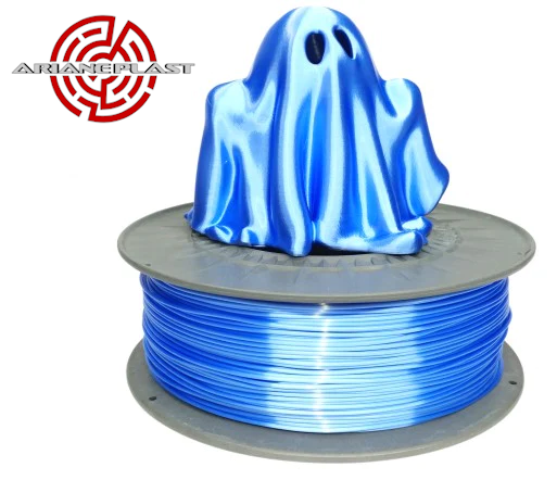 PLA Silk ArianePlast : le PLA à la brillance extrême