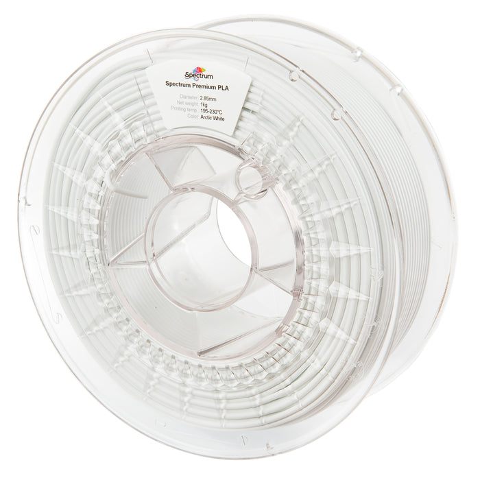 PLA 2.85 mm Blanc Spectrum 1 kg - blanc arctique