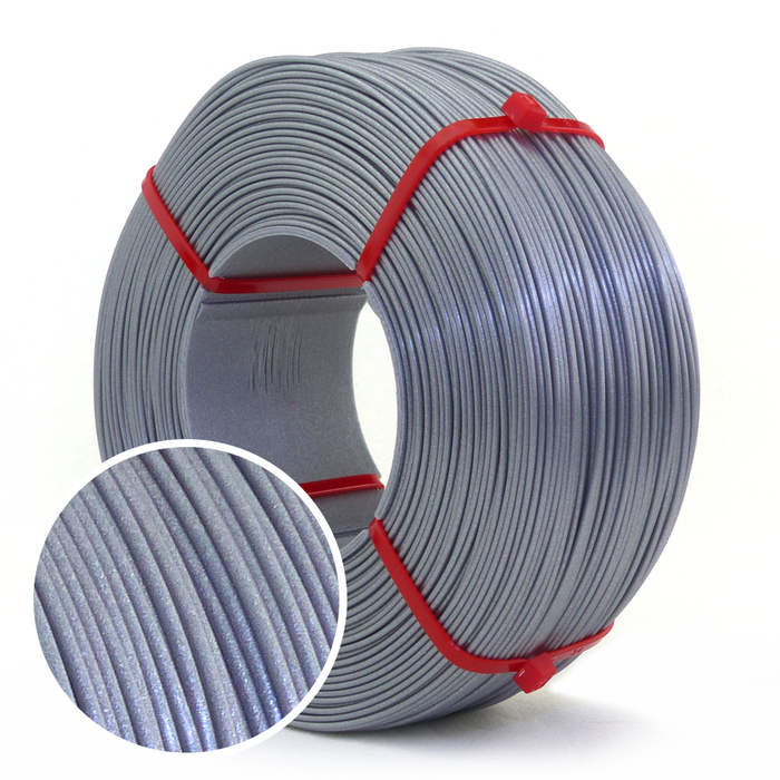 Refill PETG Aluminium métallisé Arianeplast 1kg 1.75 mm