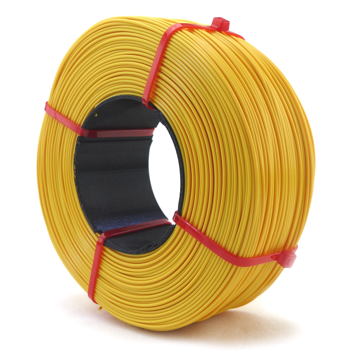 Refill PLA 1,75 mm jaune sécurité RAL 1003 Arianeplast 1 kg
