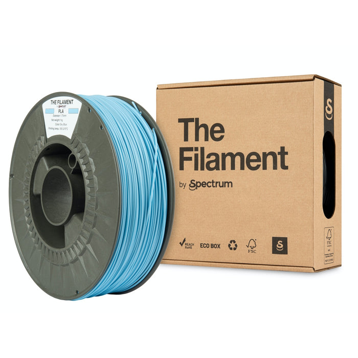 Filament PLA 1,75 mm Sky Blue 1kg - Spectrum