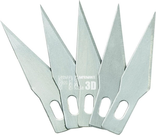 5 lames de rechange pour Scalpel