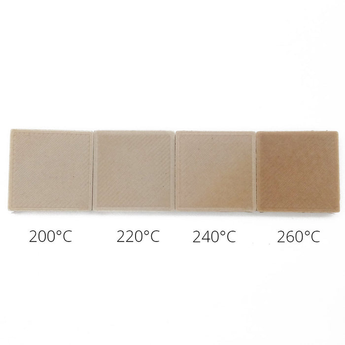 Fil PLA Lin 1.75 mm imprimante 3D - Renforcé fibre de lin - 500g