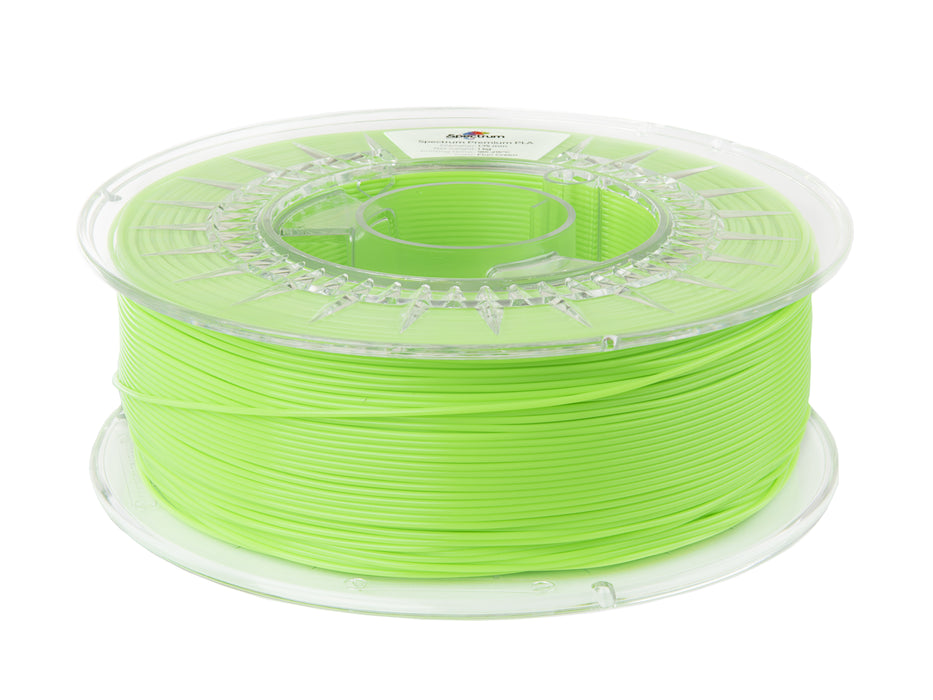 Bobine PLA 1.75 mm Vert fluo pale 1kg - Spectrum