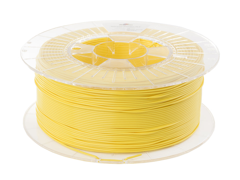 Filament 1.75 mm PLA Spectrum 1kg : Jaune Bahama