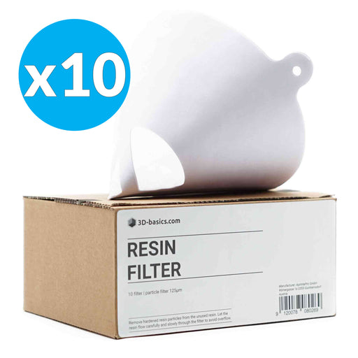 Filtre pour résine 125 microns - lot de 10