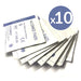 Lingette d'alcool isopropylique pour nettoyage surface d'impression 3D x10