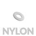 RONDELLE M 3MM NYLON PA6-6 - Lot de 10